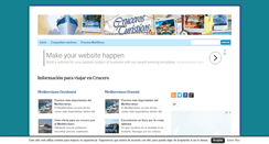 Desktop Screenshot of crucerosturisticos.com