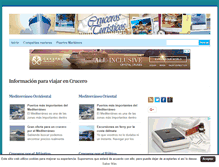 Tablet Screenshot of crucerosturisticos.com